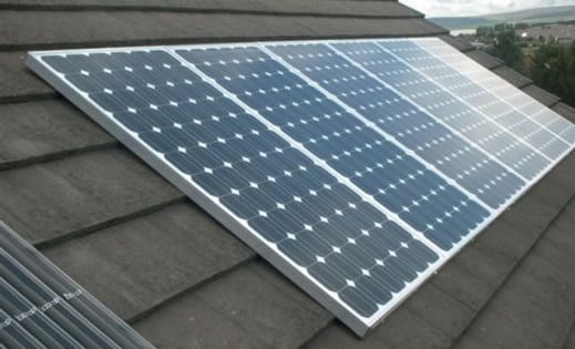 solar conectada paneles