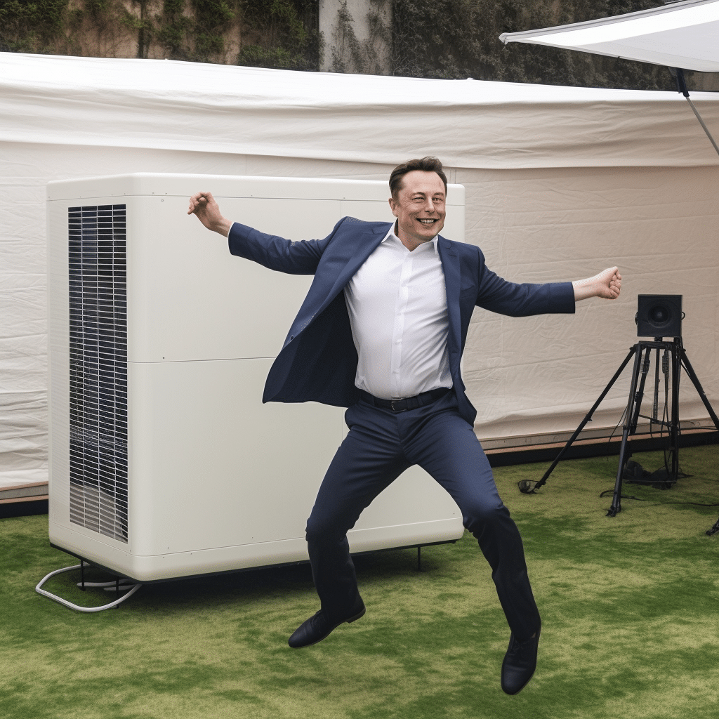 Elon Musk Bomba de calor Tesla