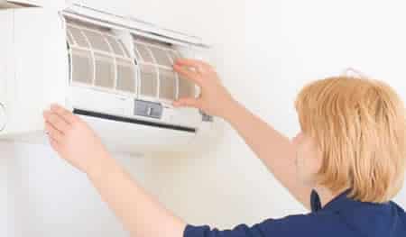 mantenimiento aire acondicionado filtro interior